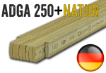 2m Holzzollstock ADGA 250 Plus, natur, incl. 90° Rastung